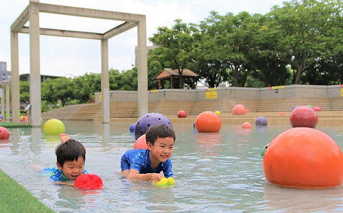新北陶博館戲水池免費開放 柴燒窯烤麵包同步飄香