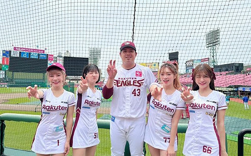 樂天金鷲女孩日！樂天女孩籃籃帶隊考察