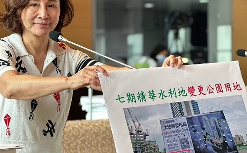 打房卻在七期招商 黃馨慧批中央：居住正義背道而馳