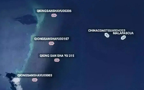 中菲南海交鋒! 菲6快艇趁夜補給仁愛礁 中國空前部署 16船圍堵全部攔截