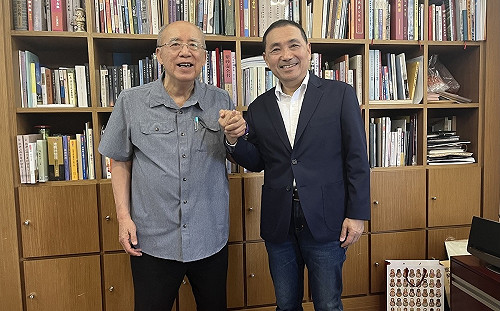 尋求國民黨整合 侯友宜拜會吳伯雄 