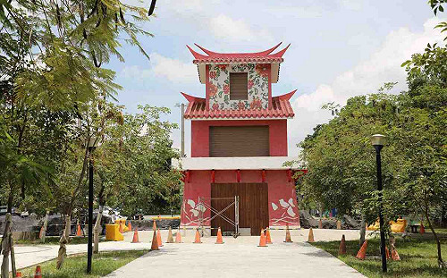 嘉縣新港公園景觀改造 今年9月3日完工啟用