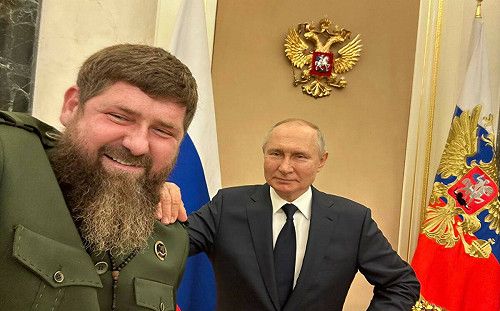 照片有詭？普丁與車臣抖音戰神會面合影 遭懷疑是「蠟像替身」充當 