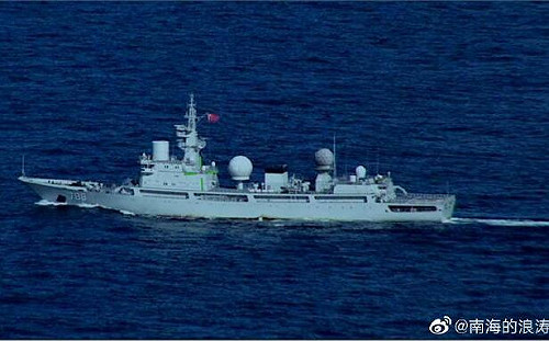 為軍事行動準備？解放軍電偵艦4月左去右回繞一圈 6月要右去左回再一次？