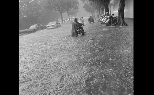 北市「北安路、明水路」淹水！大直橋塞爆