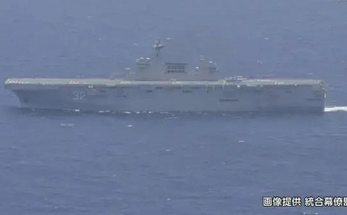 首次確認! 日本自衛隊 : 中國新型兩棲攻擊艦 通過大隅海峽進入太平洋