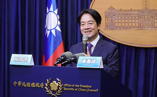 接見日新任代表 賴清德：盼未來兩國人民友情更好