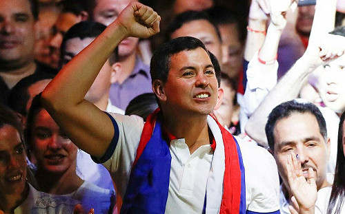 友邦巴拉圭總統當選人7/11-7/15訪台 拜會蔡英文賴清德