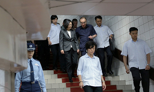 總統府公布萬安演習照片 秘密通道首度曝光