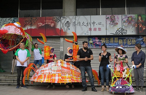 基隆海洋老鷹嘉年華　台灣墨西哥知名製偶師聯手設計大木偶