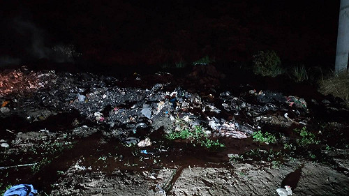 台中山線飄異味  跨縣市破獲非法露天燃燒