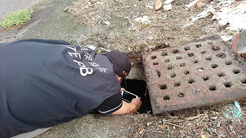 端午連假不休息  環保局查獲排放廢水