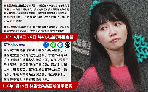 案外案更精采！林秉樞確涉禾馨特權疫苗案 游淑慧砲打高嘉瑜「為私關說」