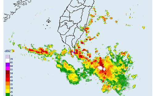 快訊》國家警報響!泰利颱風外圍雲系掃過 屏東升級大雷雨
