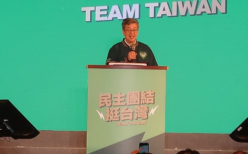 陳建仁：民進黨政府最會做事 賴清德最能阻擋專制威脅