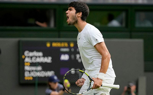 Alcaraz五盤擊敗喬帥　奪溫網冠軍