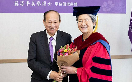 「半導體女王」蘇姿丰返台  父親蘇春槐捐一萬美元力挺賴清德　