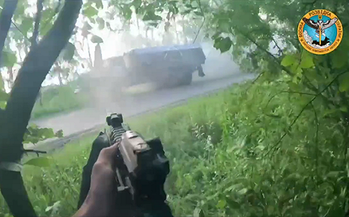 (影) 又入俄攻擊！烏國際志願軍入俄別爾哥羅德作戰 敵後作戰畫面曝