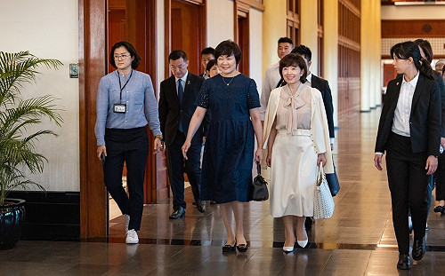 安倍夫人訪台 蔡英文、賴清德19日下午分別接見