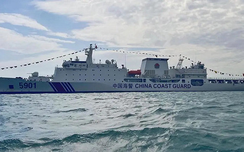 就是要以大欺小! 非稱要在南海「清場」 中派「萬噸級巡邏艦」抵美濟礁 