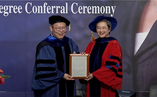 影》AMD執行長蘇姿丰今獲頒陽明交大名譽博士  校方將全程網路直播　