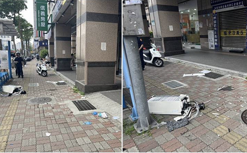 冷氣掉落砸死政大女學生！違反社區裝修規範？工務局解釋「無從裁罰」原因