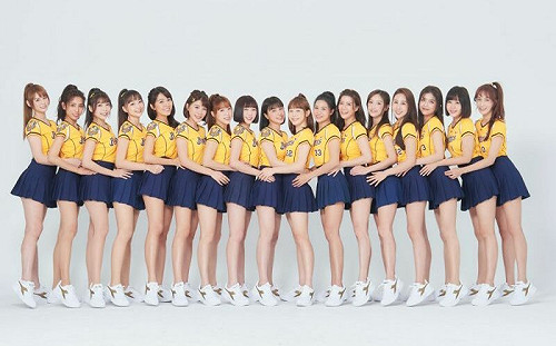 中信兄弟啦啦隊PS女孩全員飛往日本登台