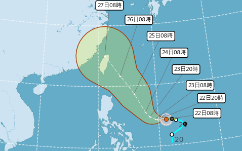 「杜蘇芮」走向不確定性大！3種預測路線網愣：又轉彎了