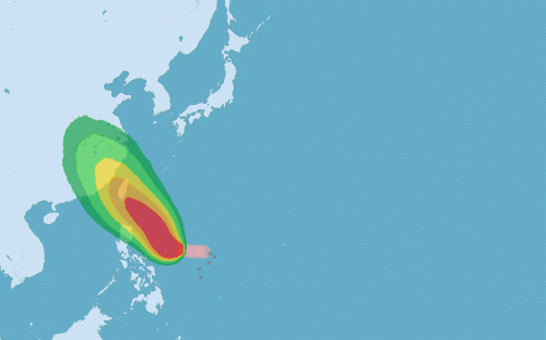 慎防午後雷雨！專家：杜蘇芮直接侵襲機會高
