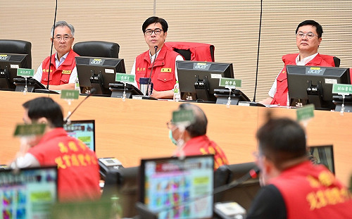 防杜蘇芮颱風來襲 高市府成立災害應變中心二級開設