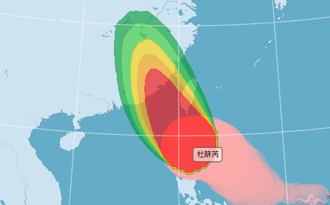 中颱「杜蘇芮」觸陸！陸警範圍擴及「雲林以南」 降雨熱區一圖看
