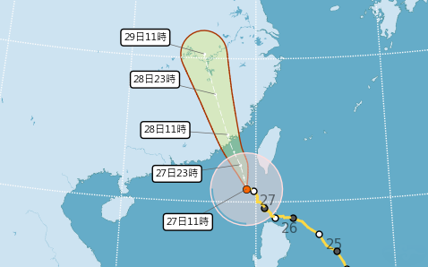 杜蘇芮明早遠離！準颱風「卡努」緊接在後 專家揭對台影響