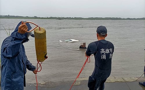 杜蘇芮颱風無災情 高雄傳出二起駕車落水事件