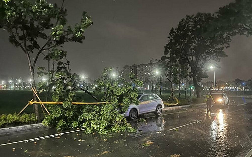快訊》嘉義、高雄、台南、屏東緊急停班課 路樹傾倒、停電狀況不斷