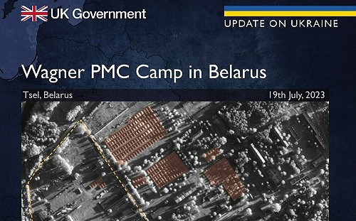 英情報：移防白俄中部的瓦格納傭兵幾無重裝武器　未來戰力打折
