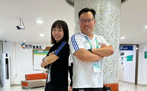 小粉紅心碎展開網路霸凌 體育署長到選手村為廖苡任打氣