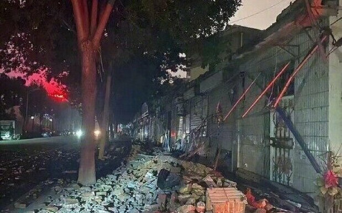  (影)山東5.5淺層地震震動北京 傳餘震逾50次126屋塌21傷