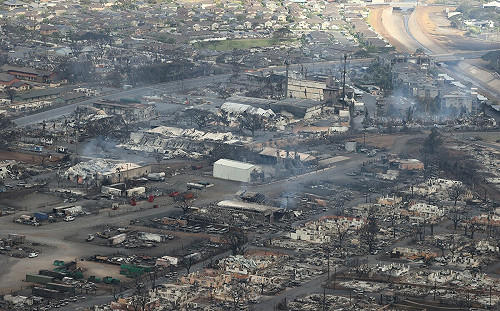 夏威夷茂宜島野火 我國捐贈50萬美元助災後重建  