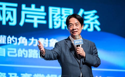 賴清德：台灣是民主國家、民眾是主人 不是中國喜歡誰就由誰當總統