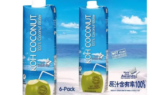 好市多販售知名椰子汁 竟有大坨發霉物！衛生局回應了