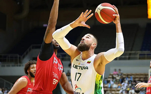 FIBA世界盃2023熱身賽 立陶宛擊敗波多黎各