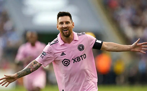 邁阿密國際逆轉勝　梅西又有進球