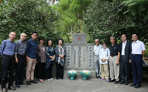 228悲劇張七郎父子墓園 陳菊：文化部未盡到保存維護責任 