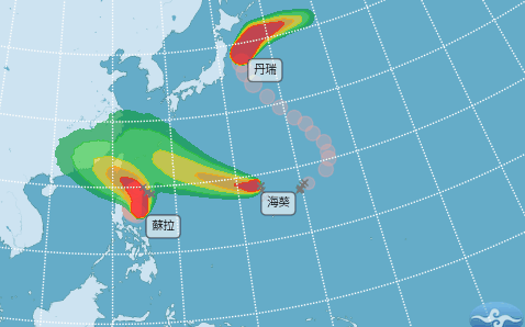 蘇拉不登陸仍不容小覷！颱風中心有8成機率掃到台灣