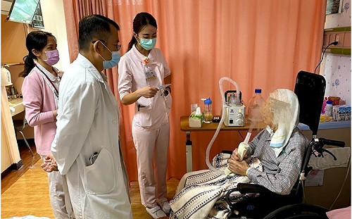 爺爺藏在皮夾中的15年心願 北榮桃園分院醫療團隊為其完成