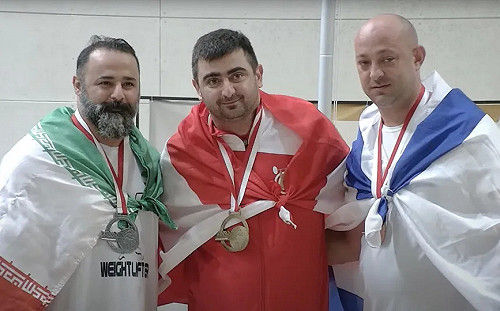 握個手就GG了！ 伊朗舉重選手在比賽中與以色列選手握手 慘遭終身禁賽 