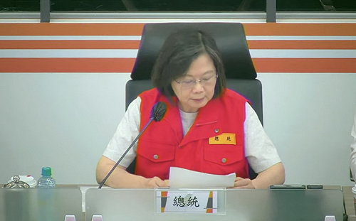 逾4年首個颱風登陸 蔡英文：嚴陣以待 務必將災害降至最低 