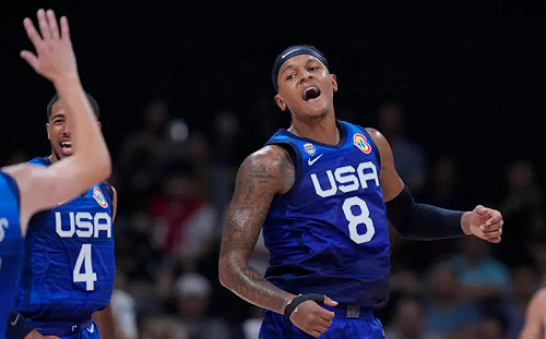 美國隊贏球　前鋒Banchero拿到8分