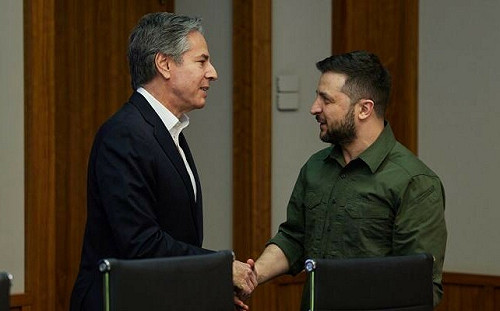 布林肯突訪基輔「督戰」! 反攻時間已不多 要求「戰爭KPI」一定要拿下這城市….