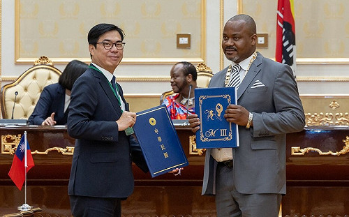 台史締結姊妹市 陳其邁：強化雙語教育合作、青年及農業交流